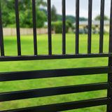 Aleko Steel Pedestrian Gate - Barcelona Style - 5 ft.