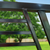 Aleko Steel Dual Swing Driveway Gate - Sofia Style - 14 x 6 Feet