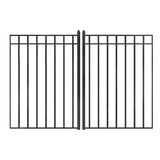 Aleko Steel Dual Swing Driveway Gate Madrid Style 14 x 6 ft DG14MADD-AP Dual Swing Driveway Gates