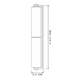 Aleko Steel Sliding Driveway Gate Dublin Style 14 X 6 Ft Dg14Dubssl-Ap Sliding Driveway Gates