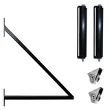 Aleko Steel Sliding Driveway Gate Dublin Style 14 X 6 Ft Dg14Dubssl-Ap Sliding Driveway Gates