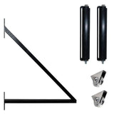 Aleko Single Sliding Steel Driveway Gate Dublin Style 16 X 6 1/4 Feet Dg16Dubssl-Ap Sliding Driveway Gates