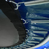 Aleko Trampoline with Safety Net and Ladder - 10 Feet - Black and Blue TRP10-AP Fun Zone