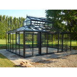 Exaco Cathedral Victorian Greenhouse with Large Cupola Exaco Greenhouse and Accessories