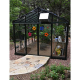 Exaco Royal Victorian Greenhouse VI34 Black with 10mm Twin-Wall Polycarbonate Exaco Greenhouse and Accessories