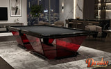 Drake Obsidian Glass Table OG002
