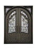 DRAKE WROUGHT IRON DOUBLE DOOR WDD-33