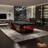 Drake Obsidian Glass Table OG002