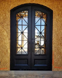 DRAKE WROUGHT IRON DOUBLE DOOR WDD-45