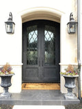 DRAKE WROUGHT IRON DOUBLE DOOR WDD-47