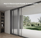 DRAKE MULTI-TRACK SLIM FRAME SLIDING DOOR -192″ X 96″