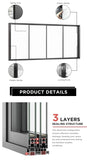 DRAKE MULTI-TRACK SLIM FRAME SLIDING DOOR -192″ X 96″