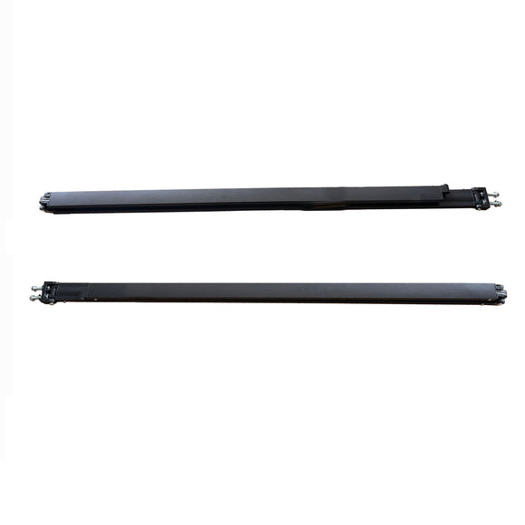 Aleko Replacement Retractable Arms Set for 10x8 Foot Black Retractable Awnings - Set of 2 - Black