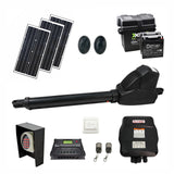 Aleko Single Swing Gate Operator AS600 AC/DC Solar Kit 60W AS600FULL-AP