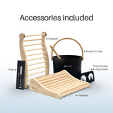 Aleko Camellia Outdoor Sauna – 7-8 Person