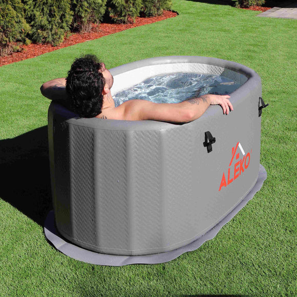 Arctica Inflatable Cold Plunge with Locking Lid and Carry Bag