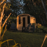 Arnica Rustic Cedar Square Sauna – 6 Person