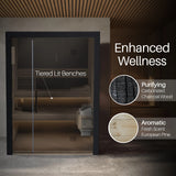 Aleko Orchid Indoor Sauna – 3 Person