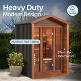 Aleko Fiesta Outdoor Sauna – 3-4 Person