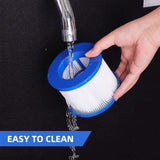 Aleko Water Filter Cartridge for Inflatable Hot Tub Spa - Blue - Lot of 12 | 12HTFL-AP