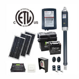 Aleko Single Swing Gate Operator GG450 AC/DC Solar Kit 60W GG450FULL-AP