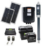 Aleko Single Swing Gate Operator GG850 AC/DC Solar Kit 50W GG850SOL-AP