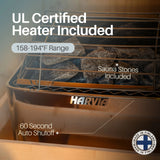 Aleko Camellia Outdoor Sauna – 7-8 Person