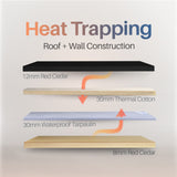 Aleko Selenia Outdoor Sauna – 4 Person