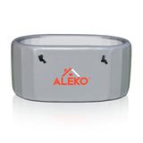 Aleko Arctica Inflatable Cold Plunge with Locking Lid and Carry Bag | INFOTUBGREY-AP