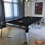 Drake Obsidian Glass Table OG001