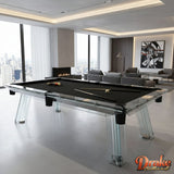 Drake Obsidian Glass Table OG001
