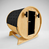 Anémona White Finland Pine Barrel Sauna - 3-4 Person