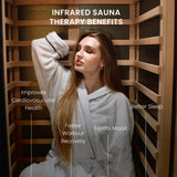 Oasis Hemlock Infrared Sauna - 1 Person