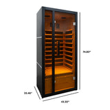 Oasis Hemlock Infrared Sauna - 1 Person