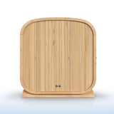 Aleko Arnica Rustic Cedar Square Sauna – 4 Person | SRCE4HULL-AP