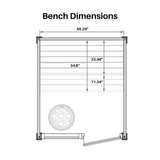 Aleko Aris Outdoor Sauna – 2 Person