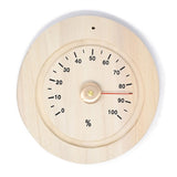Aleko Handcrafted Analog Clock in Finnish Pine Wood | WJ11-AP