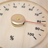 Aleko Handcrafted Analog Clock in Finnish Pine Wood | WJ11-AP