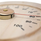 Aleko Handcrafted Analog Clock in Finnish Pine Wood | WJ11-AP