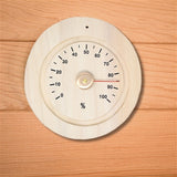 Aleko Handcrafted Analog Clock in Finnish Pine Wood | WJ11-AP