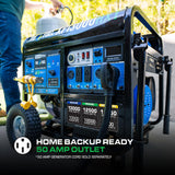 DuroMax 13,000 Watt Tri Fuel Portable HXT Generator w/ CO Alert XP13000HXT