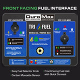 DuroMax 13,000 Watt Tri Fuel Portable HXT Generator w/ CO Alert XP13000HXT
