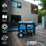 DuroMax 13,000 Watt Dual Fuel Portable HX Generator w/ CO Alert XP13000HX