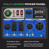 DuroMax 13,000 Watt Dual Fuel Portable HX Generator w/ CO Alert XP13000HX