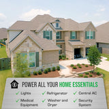 DuroMax 15,000 Watt Electric Start Tri Fuel Portable Generator XP15000HXT