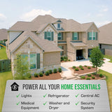 DuroMax 15000 Watt Electric Start Dual Fuel Portable Generator XP15000HX