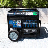 DuroMax 15000 Watt Electric Start Dual Fuel Portable Generator XP15000HX