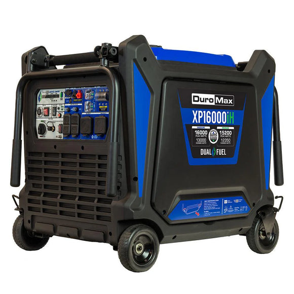 DuroMax 16,000 Watt Portable Dual Fuel Inverter Generator XP16000iH