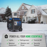 DuroMax 9,500 Watt Portable Dual Fuel Inverter Generator XP9500iH