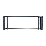 Backyard Bandit 192x96 Bifold Door Fully Opened - 6 Panel Seamless Transition